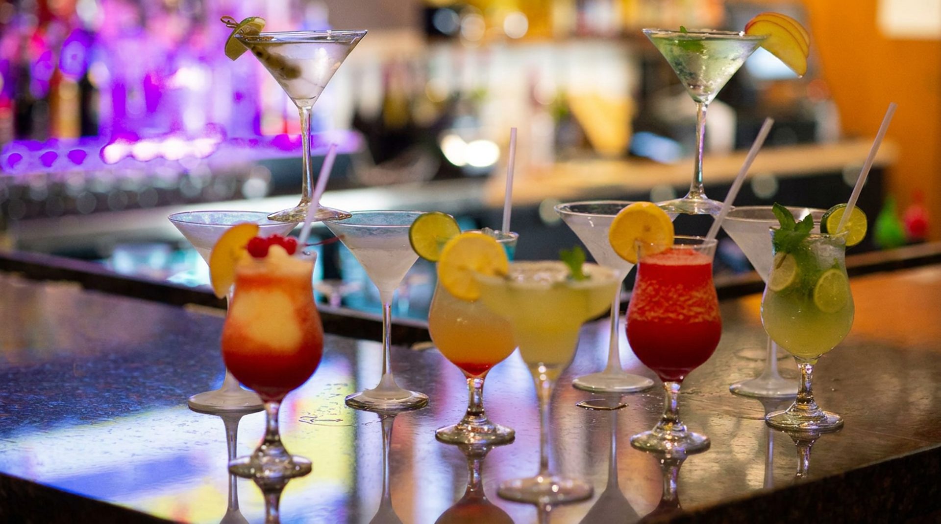 Beer, cocktails, and wine