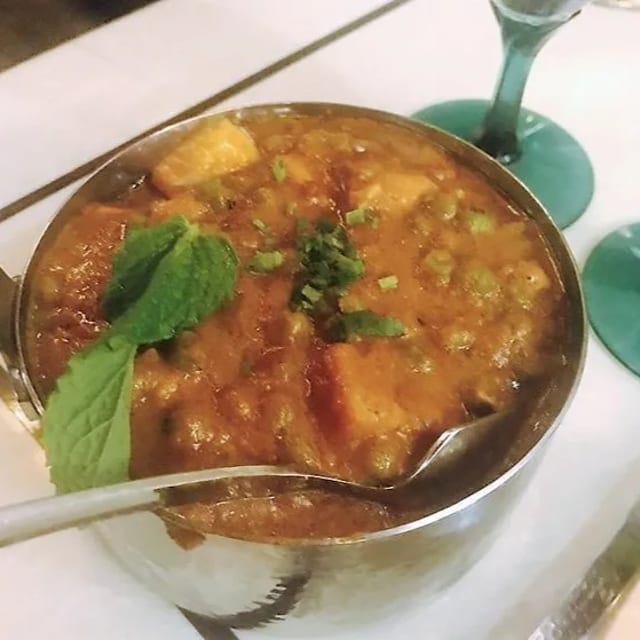 Matar Paneer.